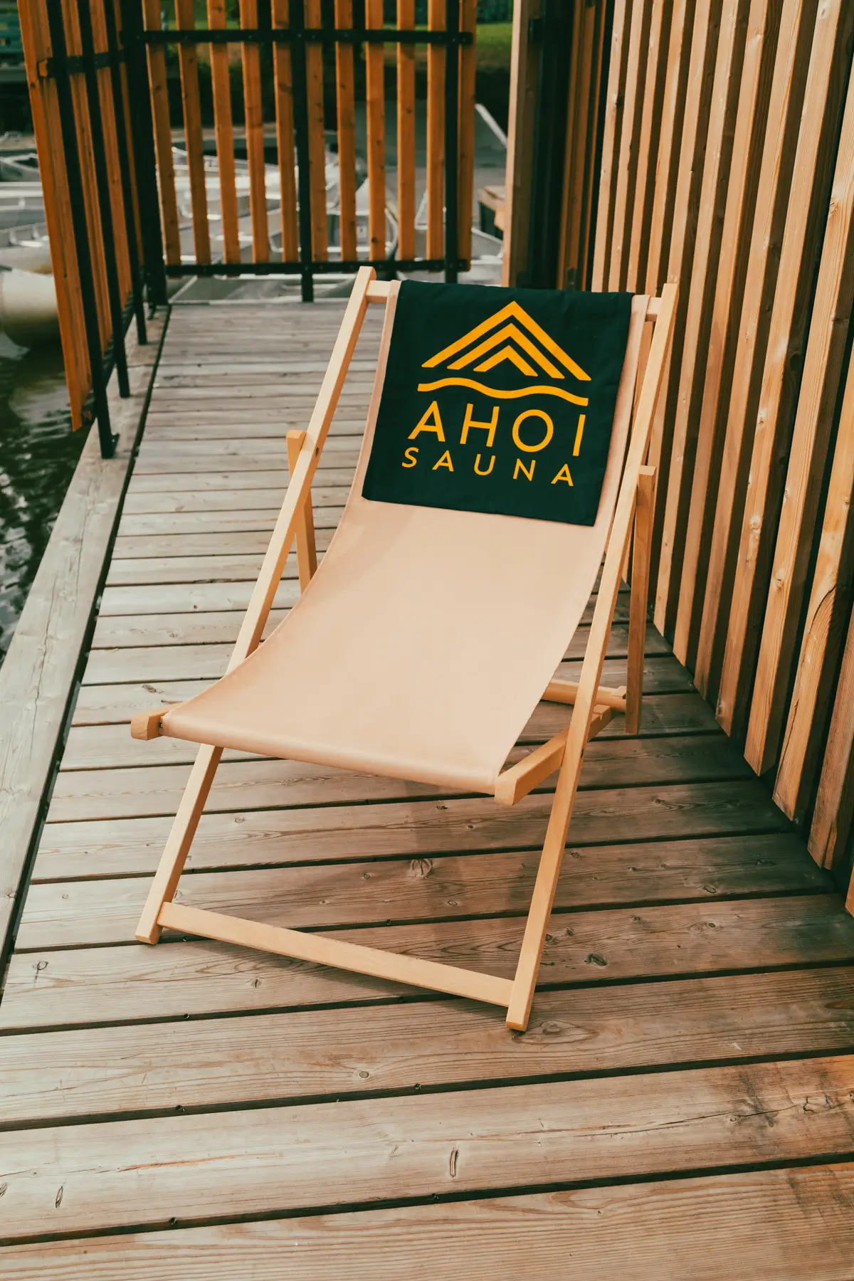 Ahoi Sauna Terrasse